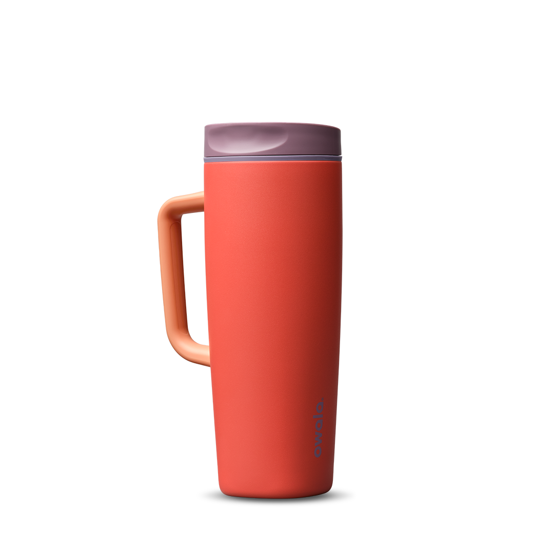 SmoothSip® Slider with Handle - Terracotta Sunset
